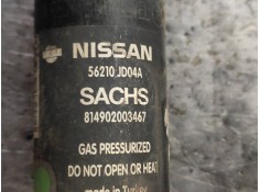 Recambio de amortiguador trasero izquierdo para nissan qashqai (j10) acenta referencia OEM IAM 56210JD04A   2