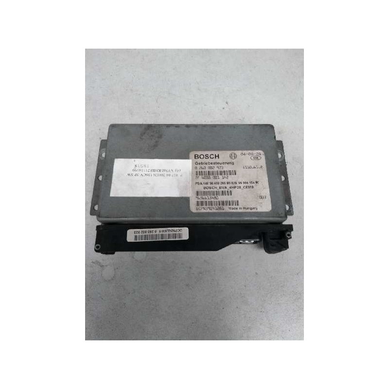 Recambio de centralita cambio automatico para peugeot 407 sw st confort pack referencia OEM IAM 0260002923 9643926680 9656615480