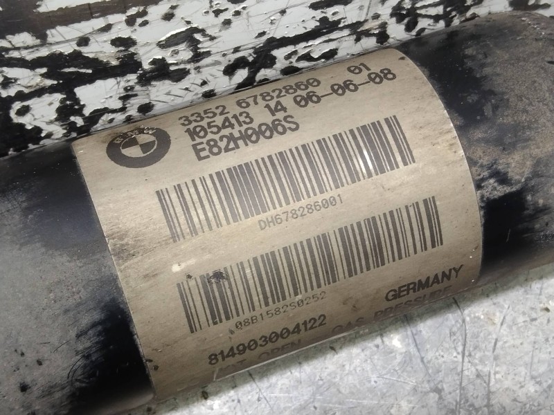 Recambio de amortiguador trasero izquierdo para bmw serie 1 berlina (e81/e87) 120d referencia OEM IAM 33526782860  