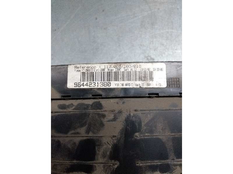 Recambio de cuadro instrumentos para peugeot 406 berlina (s1/s2) 2.0 hdi referencia OEM IAM 110080108018 9644231380 