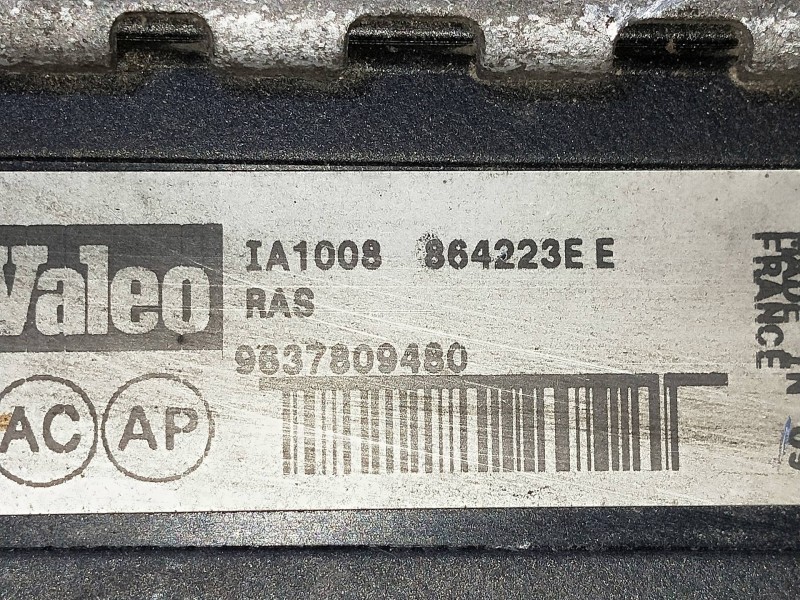 Recambio de intercooler para peugeot 607 (s1) 2.2 hdi fap cat referencia OEM IAM 864223EE 9637809480 