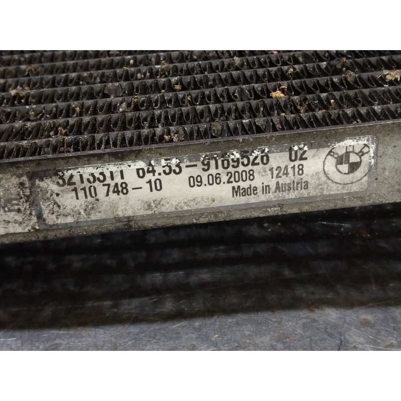 Recambio de condensador / radiador aire acondicionado para bmw serie 1 berlina (e81/e87) 120d referencia OEM IAM 64539169526 321
