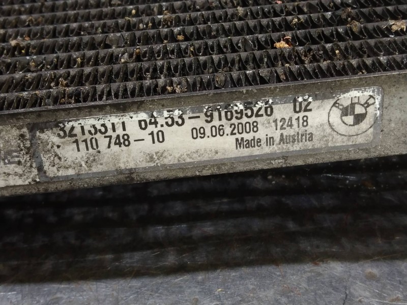 Recambio de condensador / radiador aire acondicionado para bmw serie 1 berlina (e81/e87) 120d referencia OEM IAM 64539169526 321