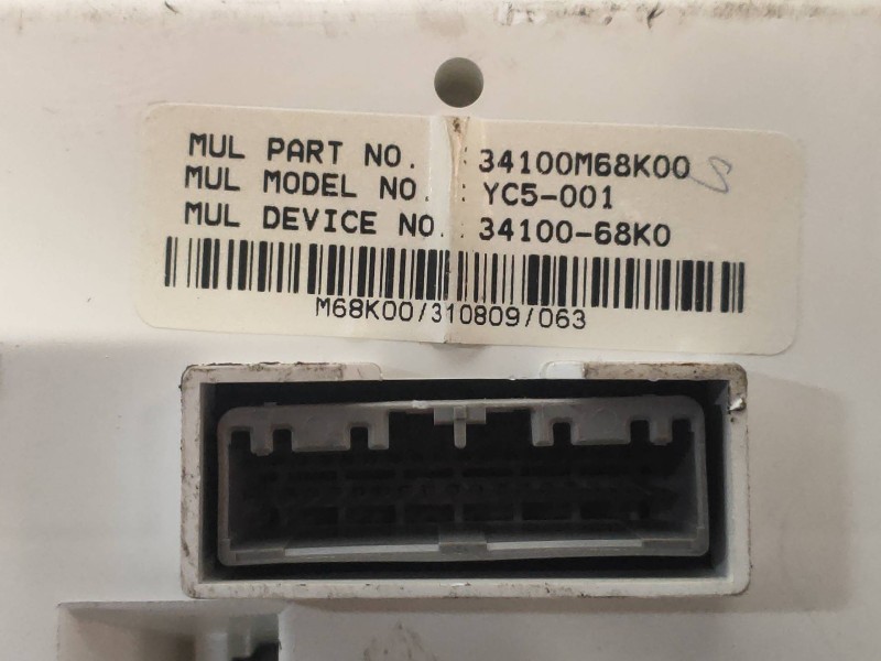 Recambio de cuadro instrumentos para suzuki alto amf 310 ga referencia OEM IAM 34100M68K00 3410068K0 
