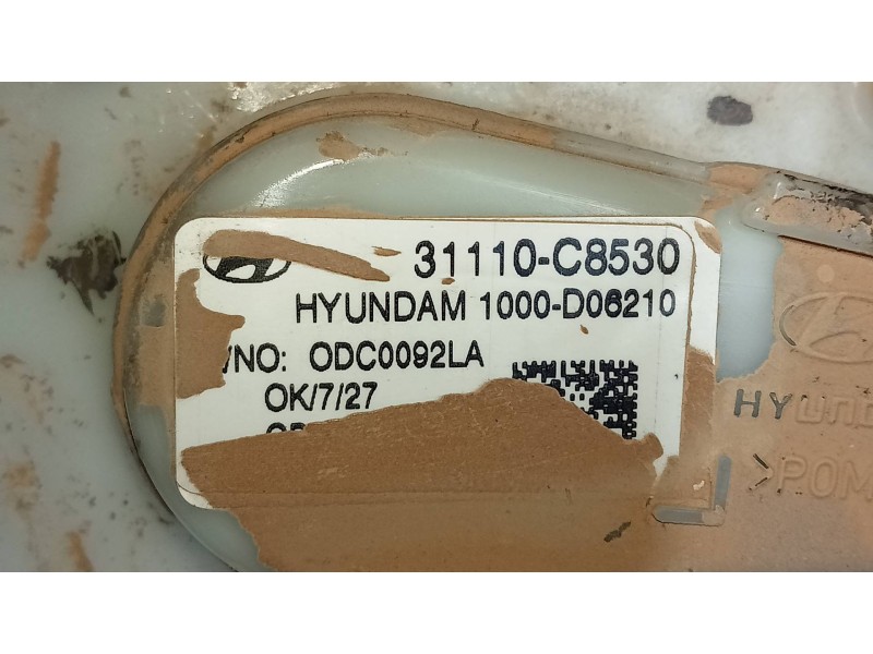 Recambio de bomba combustible para hyundai i20 active tecno referencia OEM IAM 31110C8530 1000D06210 