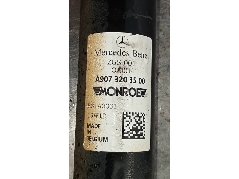 Recambio de amortiguador trasero derecho para mercedes sprinter iii furgón fwd 211/214 cdi fwd l1 (910.621) referencia OEM IAM A