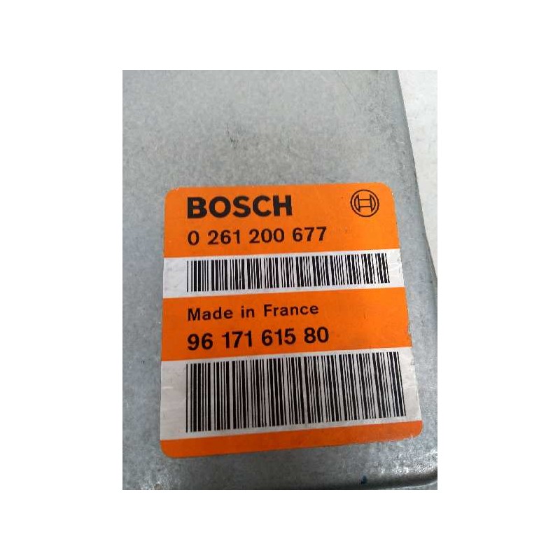 Recambio de centralita motor uce para peugeot 306 berlina 3/5 puertas (s1) 1.6 referencia OEM IAM 0261200677 9617161580 