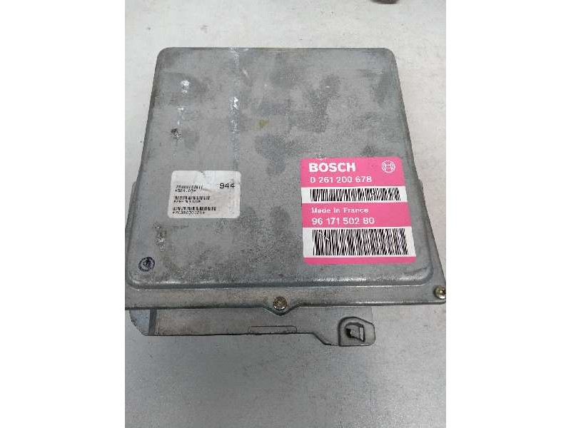 Recambio de centralita motor uce para peugeot 306 berlina 3/5 puertas (s1) 1.6 referencia OEM IAM 0261200678 9617150280  Recambio de centralita motor uce para peugeot 306 berlina 3/5 puertas (s1) 1.6 referencia OEM IAM 0261200678 9617150280