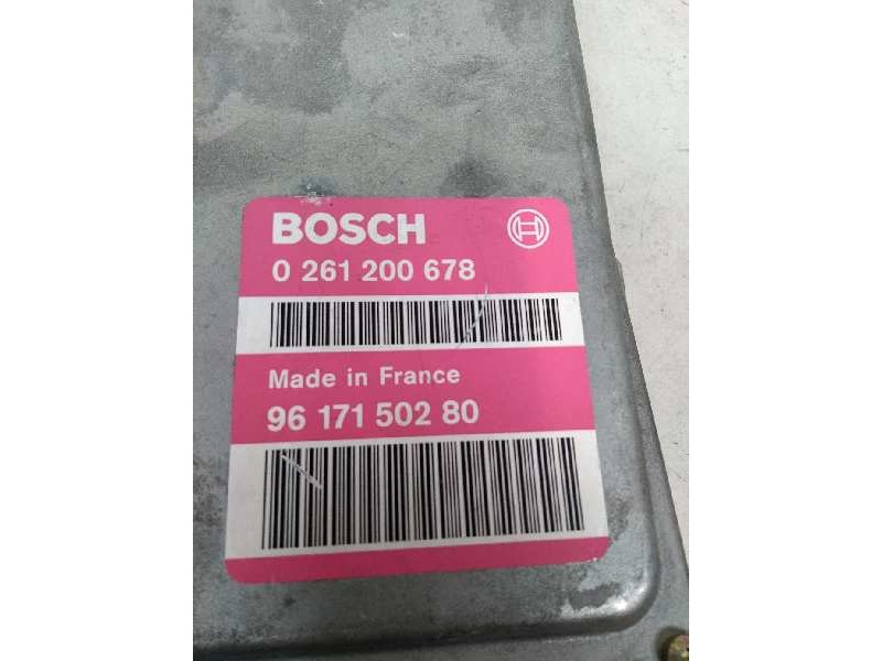 Recambio de centralita motor uce para peugeot 306 berlina 3/5 puertas (s1) 1.6 referencia OEM IAM 0261200678 9617150280  Recambio de centralita motor uce para peugeot 306 berlina 3/5 puertas (s1) 1.6 referencia OEM IAM 0261200678 9617150280