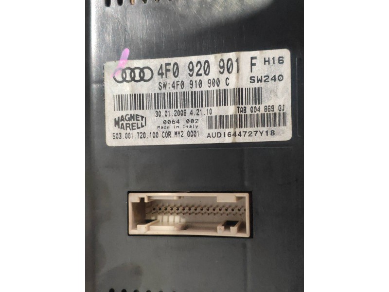 Recambio de cuadro instrumentos para audi a6 avant (4f5) 2.4 quattro referencia OEM IAM 4F0920901F 4F0910900C 503001720100