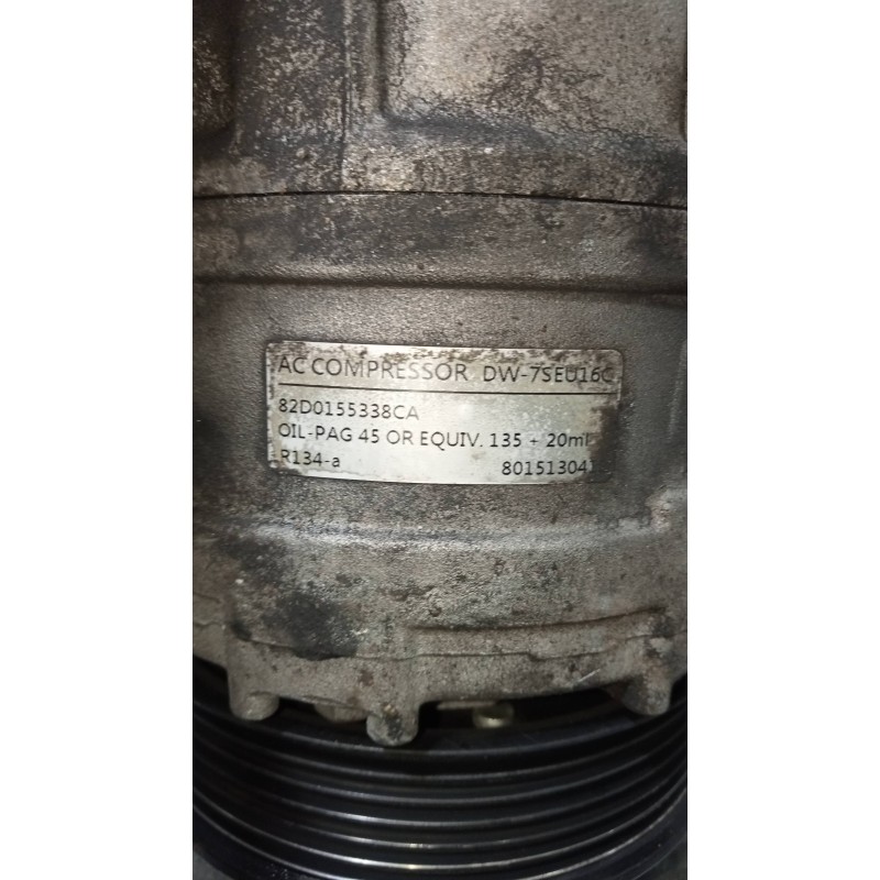 Recambio de compresor aire acondicionado para mercedes clase c (w203) sportcoupe c 220 cdi (203.706) referencia OEM IAM 82D01553