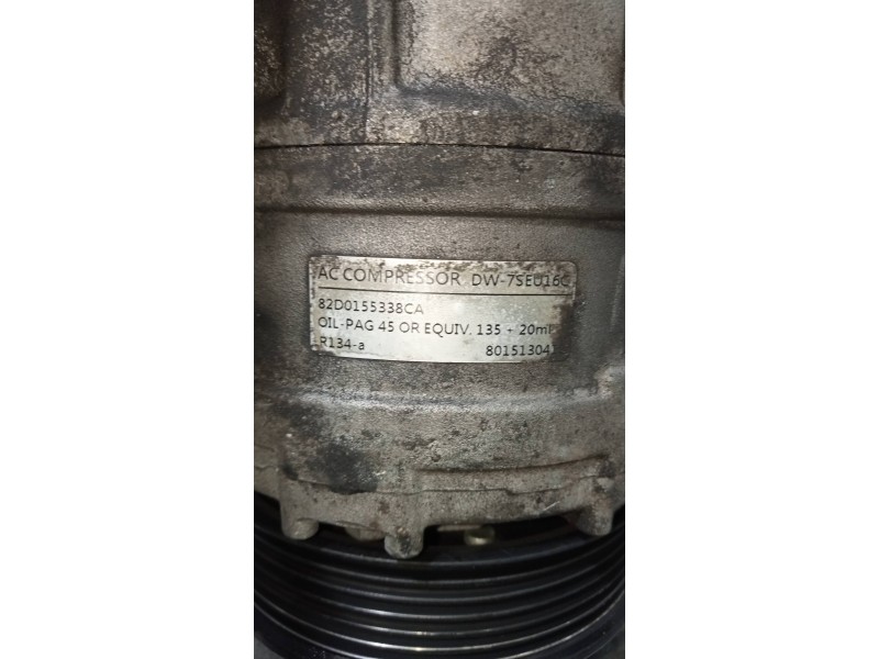 Recambio de compresor aire acondicionado para mercedes clase c (w203) sportcoupe c 220 cdi (203.706) referencia OEM IAM 82D01553