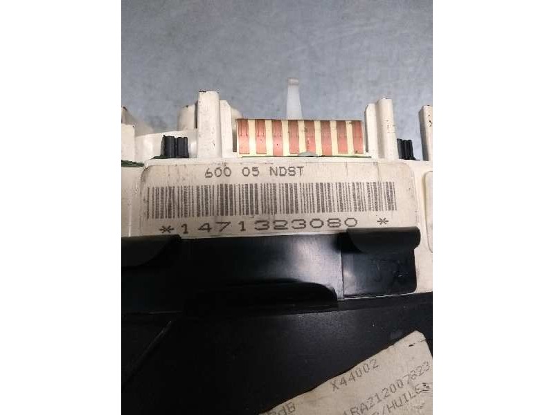 Recambio de cuadro instrumentos para peugeot 806 2.0 turbo cat referencia OEM IAM 1471323080 09036009905 