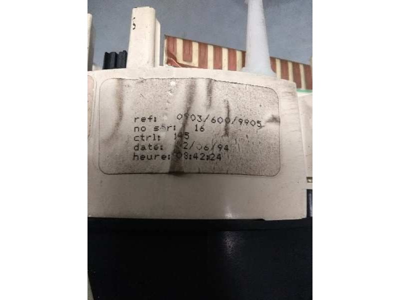Recambio de cuadro instrumentos para peugeot 806 2.0 turbo cat referencia OEM IAM 1471323080 09036009905 