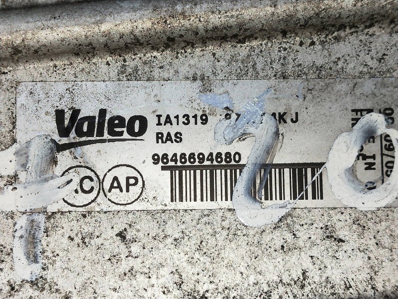 Recambio de intercooler para peugeot 307 break / sw (s1) 2.0 16v hdi fap cat (rhr / dw10bted4) referencia OEM IAM 9646694680  