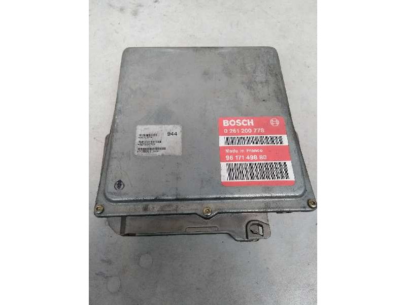 Recambio de centralita motor uce para peugeot 306 berlina 3/5 puertas (s1) 1.4 referencia OEM IAM 0261200778 9617149880 