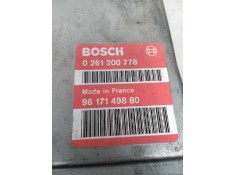 Recambio de centralita motor uce para peugeot 306 berlina 3/5 puertas (s1) 1.4 referencia OEM IAM 0261200778 9617149880  2