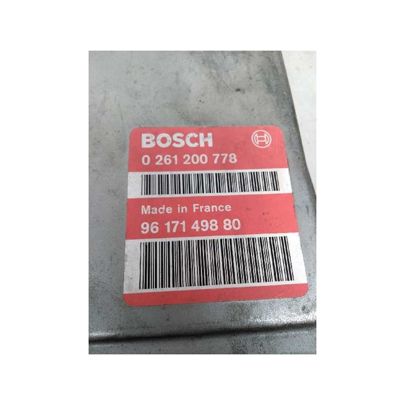 Recambio de centralita motor uce para peugeot 306 berlina 3/5 puertas (s1) 1.4 referencia OEM IAM 0261200778 9617149880 