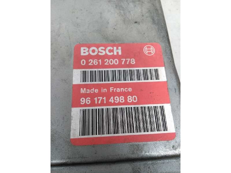 Recambio de centralita motor uce para peugeot 306 berlina 3/5 puertas (s1) 1.4 referencia OEM IAM 0261200778 9617149880 