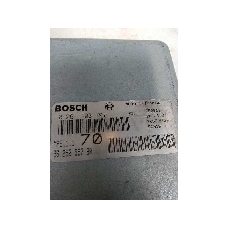 Recambio de centralita motor uce para peugeot 406 berlina (s1/s2) 1.8 cat referencia OEM IAM 0261203797 9625255780 70