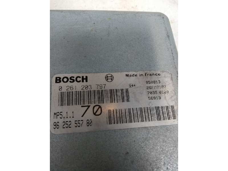 Recambio de centralita motor uce para peugeot 406 berlina (s1/s2) 1.8 cat referencia OEM IAM 0261203797 9625255780 70