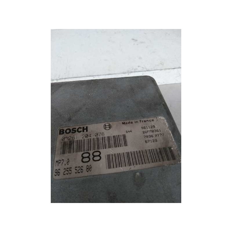 Recambio de centralita motor uce para peugeot 406 berlina (s1/s2) 3.0 v6 24v cat referencia OEM IAM 0261204076 9625552680 88