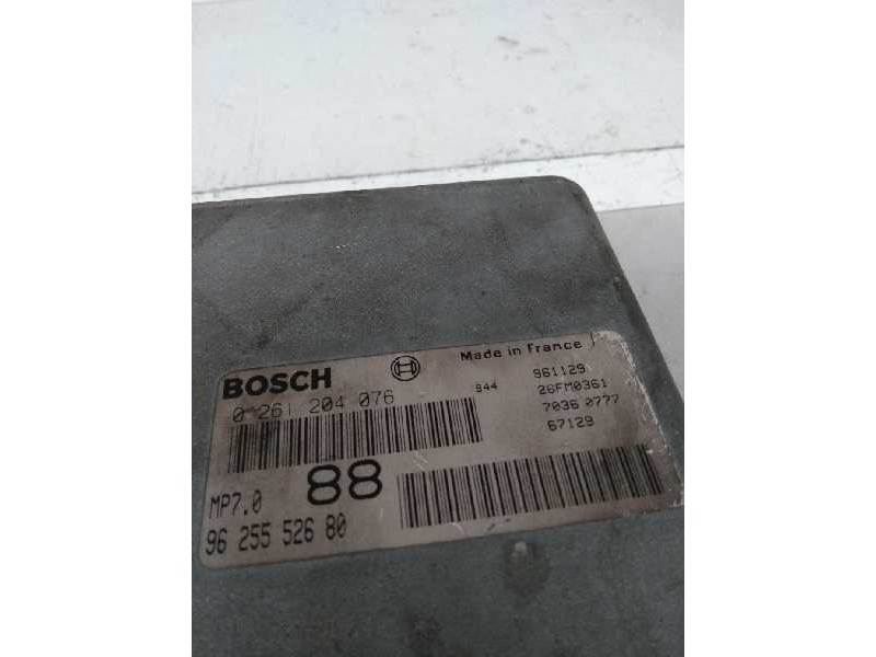 Recambio de centralita motor uce para peugeot 406 berlina (s1/s2) 3.0 v6 24v cat referencia OEM IAM 0261204076 9625552680 88