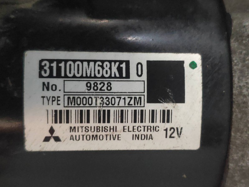 Recambio de motor arranque para suzuki alto amf 310 ga referencia OEM IAM 31100M68K1 M000T33071ZM 