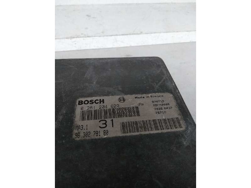 Recambio de centralita motor uce para peugeot 106 (s1) 1.1 referencia OEM IAM 0261204622 9630278180 31