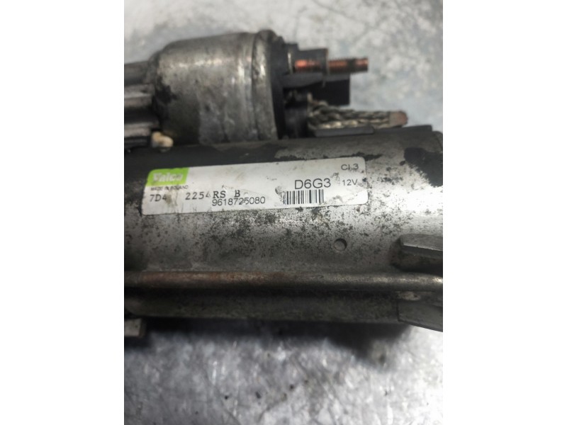 Recambio de motor arranque para peugeot 307 (s1) xn referencia OEM IAM D6G3  