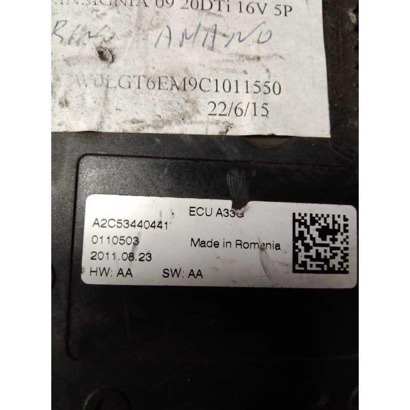 Recambio de freno de mano electrico para opel insignia berlina 2.0 16v cdti referencia OEM IAM A2C53440441 A2C53440984 22792204