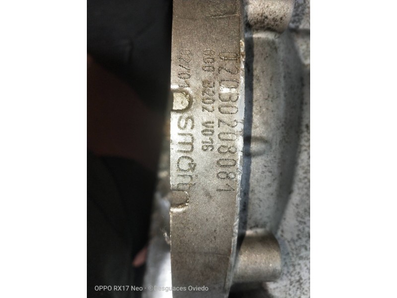 Recambio de caja cambios para smart coupe 0.6 turbo cat referencia OEM IAM 0003202V016 02030208081 