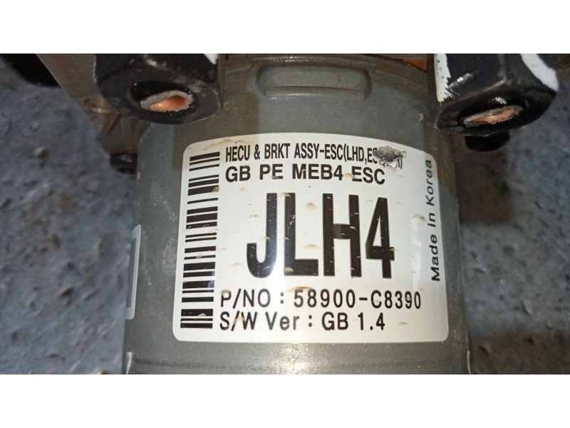 Recambio de abs para hyundai i20 active tecno referencia OEM IAM 58900C8390 C858934650 C858924650 58920C8390 2DJJ301780