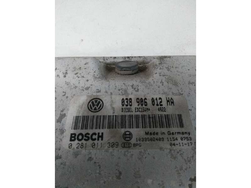 Recambio de centralita motor uce para skoda octavia berlina (1u2) 1.9 tdi referencia OEM IAM 0281011309 038906012HA EDC15VM