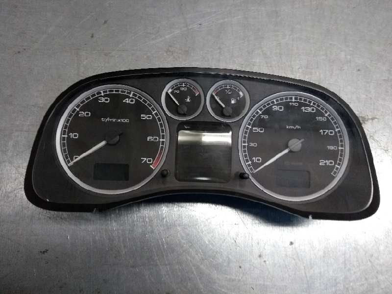 Recambio de cuadro instrumentos para peugeot 307 (s1) 1.6 16v cat referencia OEM IAM P9645768580 E01 NS0348649A