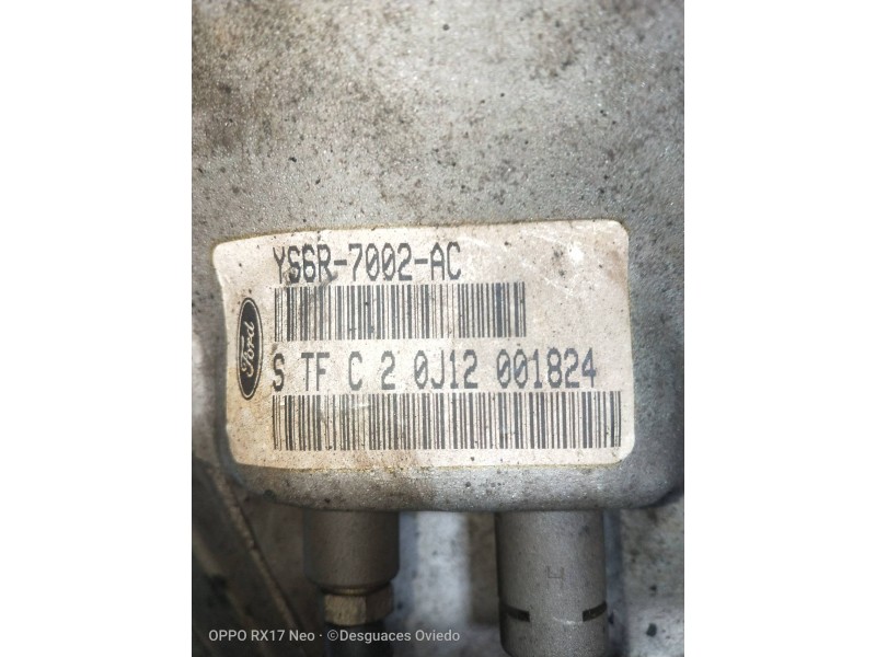 Recambio de caja cambios para ford fiesta berlina (dx) referencia OEM IAM YS6R7002AC STFC20J12001824  Recambio de caja cambios para ford fiesta berlina (dx) referencia OEM IAM YS6R7002AC STFC20J12001824