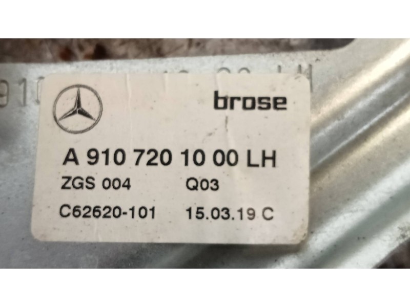 Recambio de elevalunas delantero izquierdo para mercedes sprinter iii furgón fwd 211/214 cdi fwd l1 (910.621) referencia OEM IAM