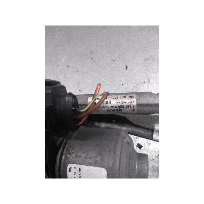 Recambio de motor limpia delantero para seat altea (5p1) 1.9 tdi referencia OEM IAM 1397220535 DERECHO 3397020916 5P0955120B 5P0