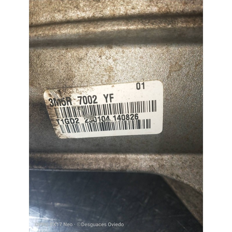 Recambio de caja cambios para mazda 3 berlina (bk) 1.6 cd diesel cat referencia OEM IAM 3M5R7002YF  