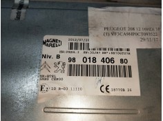 Recambio de sistema audio / radio cd para peugeot 208 1.6 e-hdi fap referencia OEM IAM 9801840680   2