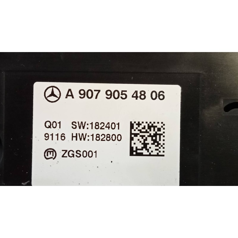Recambio de mando calefaccion / aire acondicionado para mercedes sprinter iii furgón fwd 211/214 cdi fwd l1 (910.621) referencia