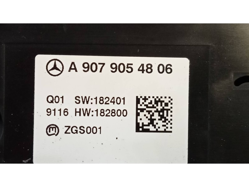 Recambio de mando calefaccion / aire acondicionado para mercedes sprinter iii furgón fwd 211/214 cdi fwd l1 (910.621) referencia