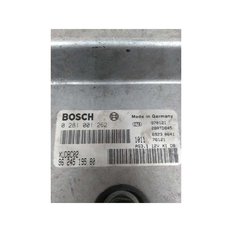 Recambio de centralita motor uce para peugeot 406 berlina (s1/s2) 1.9 turbodiesel cat referencia OEM IAM 0281001262 9624519580 X