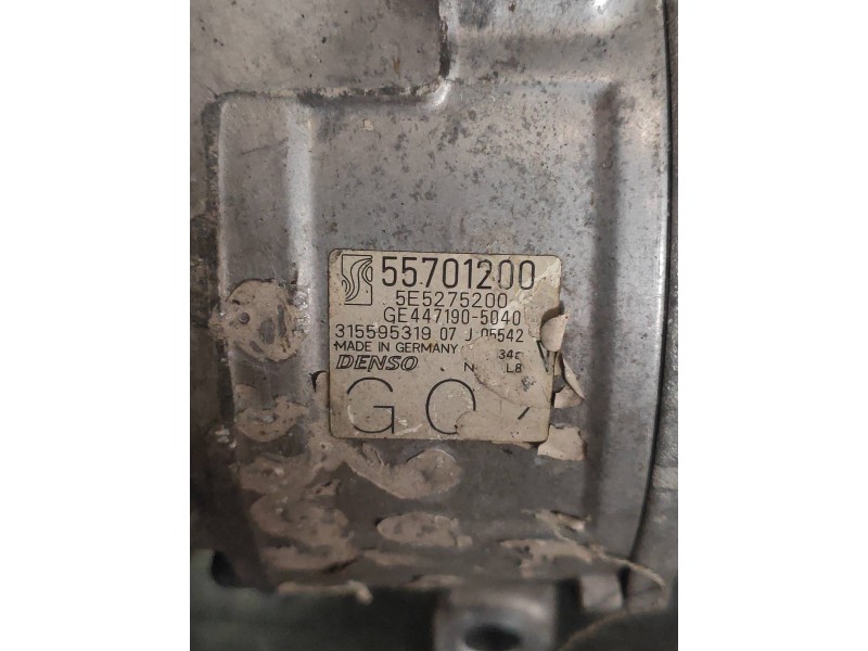 Recambio de compresor aire acondicionado para opel corsa d sport referencia OEM IAM GE4471905040 5E5275200 55701200 315595319
