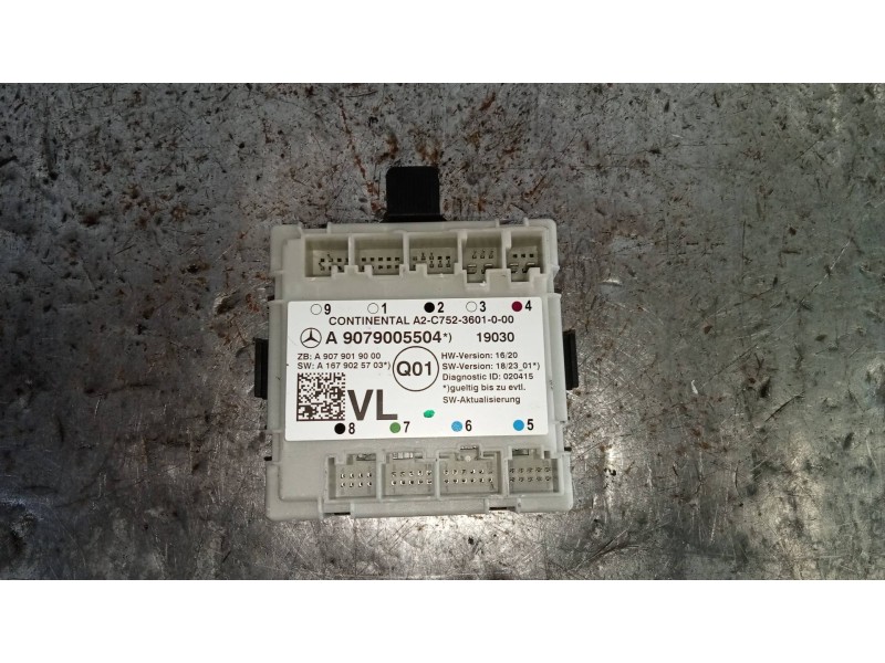 Recambio de modulo electronico para mercedes sprinter iii furgón fwd 211/214 cdi fwd l1 (910.621) referencia OEM IAM A9079005504