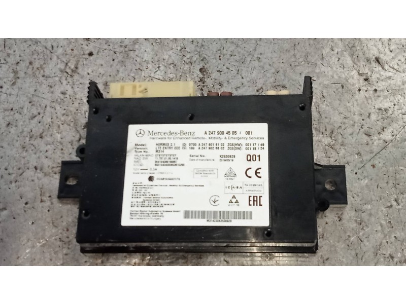 Recambio de modulo electronico para mercedes sprinter iii furgón fwd 211/214 cdi fwd l1 (910.621) referencia OEM IAM A2479004505