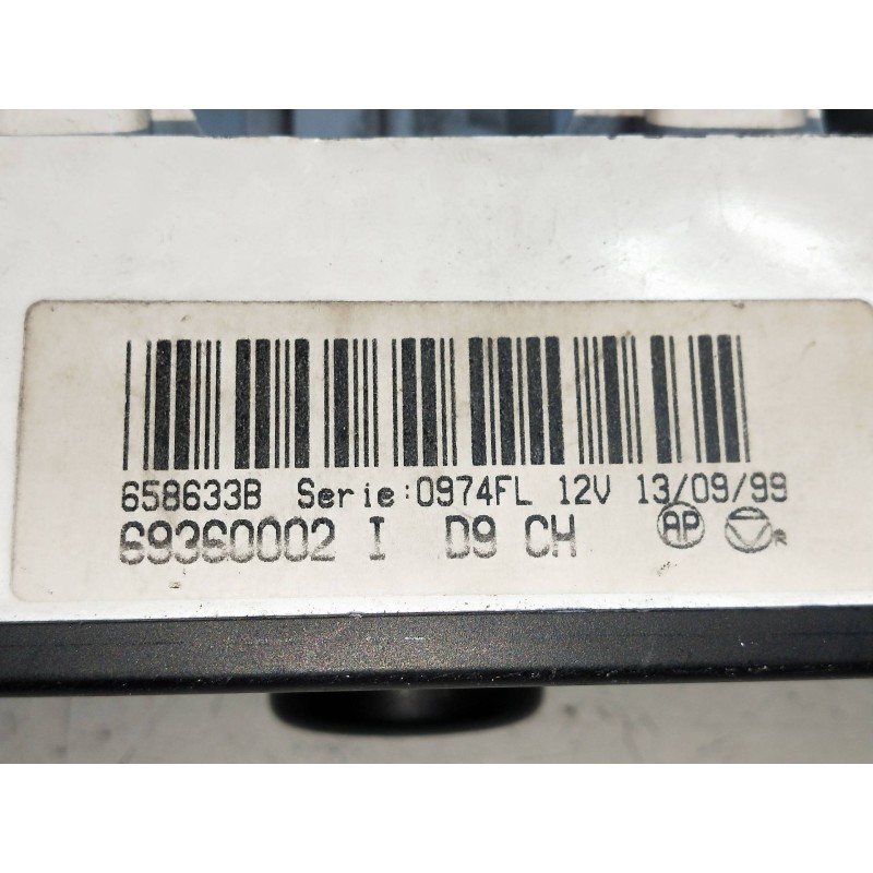 Recambio de mando calefaccion / aire acondicionado para peugeot 406 berlina (s1/s2) 2.0 hdi cat referencia OEM IAM 69360002 6586