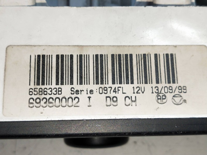 Recambio de mando calefaccion / aire acondicionado para peugeot 406 berlina (s1/s2) 2.0 hdi cat referencia OEM IAM 69360002 6586