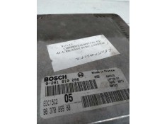 Recambio de centralita motor uce para peugeot 206 berlina xt referencia OEM IAM 0281010250 9637089980 EDC15C2 05 2