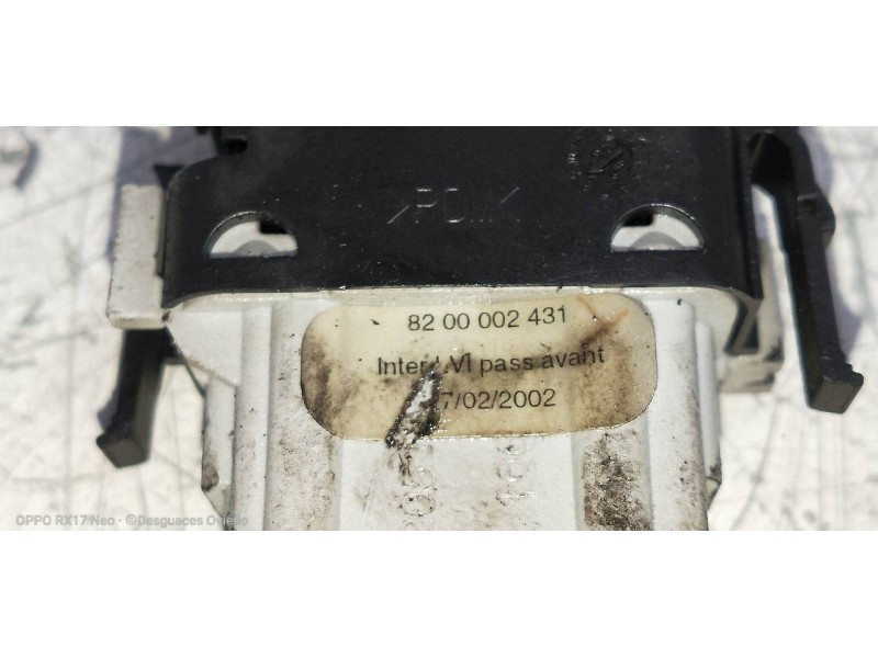 Recambio de mando elevalunas delantero derecho para renault laguna ii (bg0) authentique referencia OEM IAM 8200002431  